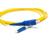 LC/UPC-SC/UPC Fiber Patch Cord Simplex SM G.657.A2 2.0mm 2m Yellow
