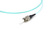 Pigtail de Fibre Optique ST/PC MM OM3 900µm 1m Turquoise