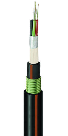 Cable de fibra óptica de tubo suelto de entierro directo 48FO (4x12) SM G.652.D