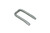 Galvanized Square bottom u-shapped nail for Guy Wire