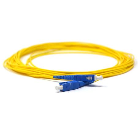SC/UPC-SC/UPC Fiber Patch Cord Simplex SM G.657.A2 2.0mm 10m Yellow