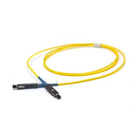 MU/UPC-MU/UPC Fiber Patch Cord Simplex SM G.657.A2 2.0mm 1m Yellow