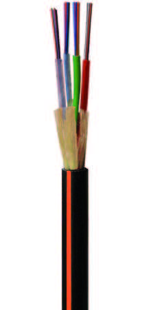 144FO (12x12) Duct Loose Tube Fiber Optic Cable SM G.652.D