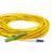 E2000/APC-LC/PC Fiber Patch Cord Simplex SM 9/125µm 2.1mm 21m 