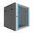 Extralink 12U 600x600 Grey | Rackmount cabinet | wall mounted