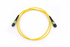 12F MPO/APC-MPO/APC,female-female,3.0mm LSZH cable,yellow, polarity B, 2M