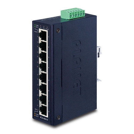 8-Ports 10/100/1000Mbps Industrial Gigabit Ethernet Switch)