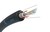 Câble à fibre optique à tube central aérien 24FO (24X1) OS2 G.652.D HDPE noir