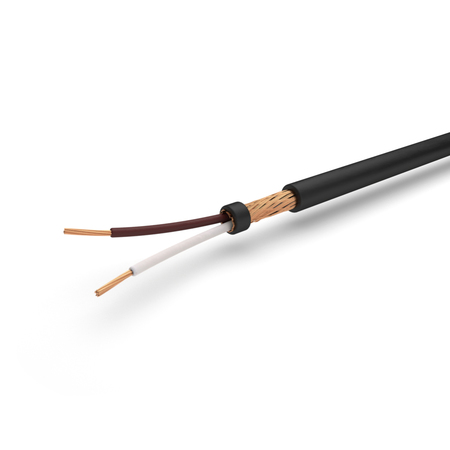 Câble de diode audio NFR 5002 (2 x 0,50mm²) BG noir