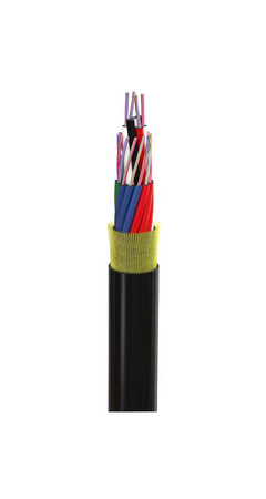 Cable de Fibra Óptica 32FO (8x4) Tubo Loose Conducto + ADSS SM G.652.D Dieléctrico Desarmado