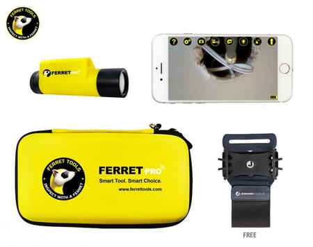 Kit de cámara de inspección inalámbrica Ferret Pro CF-200