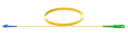 Cable de conexión SX SM G652D, 2 mm, LC/PC SC/APC, 20 m