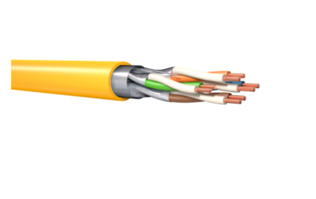 Cable de par trenzado MegaLine® E5-70 F/F Dca Cat6A