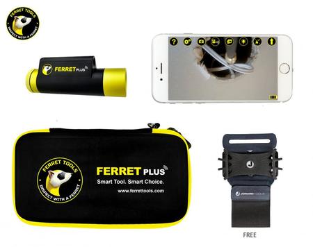 Kit de câmera de inspeção sem fios Ferret Plus CF-300