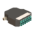 Caja de terminación de rayos DIN | Ángulo dúplex de 6 SC | DP1 | OM3 SC/UPC Aqua multimodo
