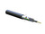 Cable de fibra óptica de tubo suelto de conducto 24FO (6X4) OS2 G.652.D HDPE dieléctrico blindado negro