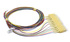 12 Fasern Farbcodiertes SC/PC-LWL-Pigtail-Set OM2 900µm 2m