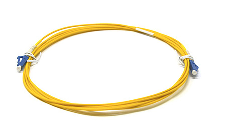 Patch Cord Fibra Simplex LC/UPC-LC/UPC SM 2.0mm 3m Amarelo