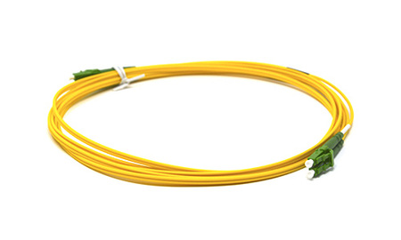 LC/APC-LC/APC Fiber Patch Cord Duplex 2.0mm 3m Yellow
