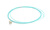 Pigtail de Fibre Optique LC/UPC OM3 900µm 2m LSZH Turquoise