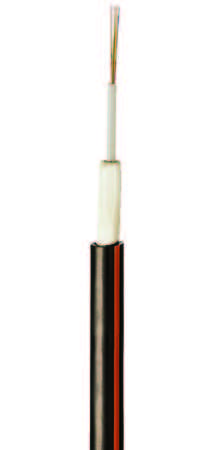 Cable de Fibra Óptica 24FO Tubo Loose Conducto SM G.652.D