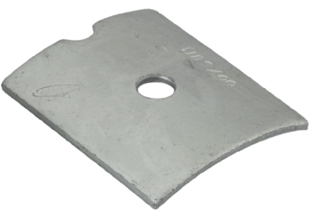Stay wire plate