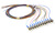 Conjunto de Rabillos ópticos 12 fibras FC/UPC OS2 900um 2m multicolores