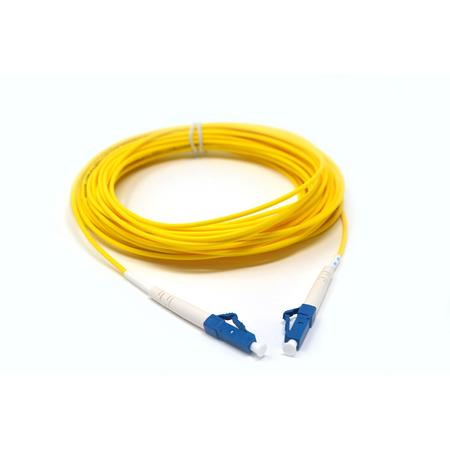 LC/PC-LC/PC Fiber Patch Cord Simplex SM G.657.A2 2mm 10m Yellow