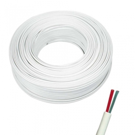 1FO SC/APC Cable interno de fibra pre-terminado SM G.657.A2 blanco plano 40M 