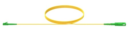Cable de conexión SX SM G652D 1,2 mm LC/APC SC/APC 4 m