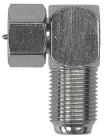 Winkeladapter Koax-Steckverbinder F-Buchse auf F-Stecker Gummidichtung CFA00602