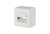 Keystone wall outlet AP 3 port pure white unequipped