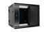 Extralink 9U 600x600 AZH Black | Rackmount cabinet | wall mounted, swing type