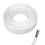 1FO SC/APC Pre-Terminated Fiber Cable Flat Simplex OS2 G.657.A1 40m  LSZH  White