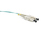SC/PC-LC/PC  Fiber Patch Cord Duplex OM3 G.651.1 0.9mm 2m LSZH Turquoise