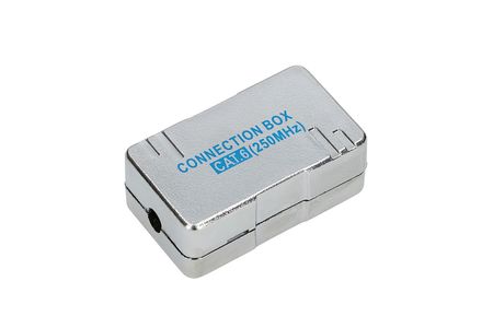 Extralink CAT6 STP | Connection box | silver
