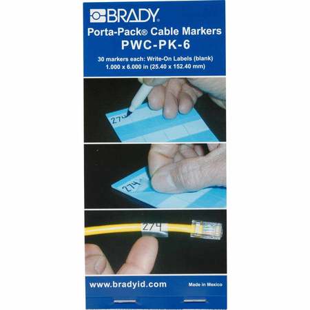 Brady Markers - PWC-PK-6