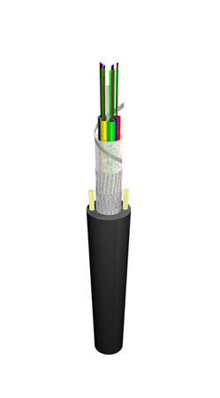 Cable de Fibra Óptica 12FO (1x12) Tubo Flexible ADSS - Aéreo SM G.652.D