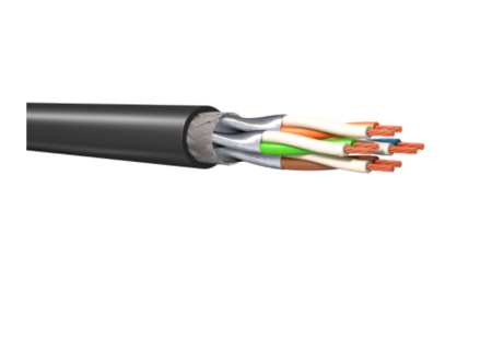 Twisted Pair Cable MegaLine® F6-90 S/F flex Dca universal data line Cat7