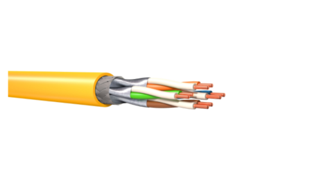 Câble à paire torsadée MegaLine® F6-90 S/F Dca, ligne de données universelle Cat7