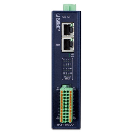 Industrial EtherCAT Slave I/O Module with Isolated 16-ch Digital Output