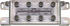 Dérivateur- MultiTap 6 sortiesgradué 12.5~17.5 dB 1.2GHz Xiline Plus Series QMT-6
