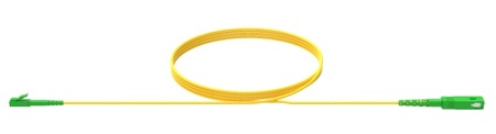 Cable de conexión SX SM G652D 2 mm LC/APC SC/APC 4 m