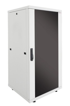 Network Rack Cabinet Floor Standing Inorax-Eco 19" 26U 600x600mm Steel Grey