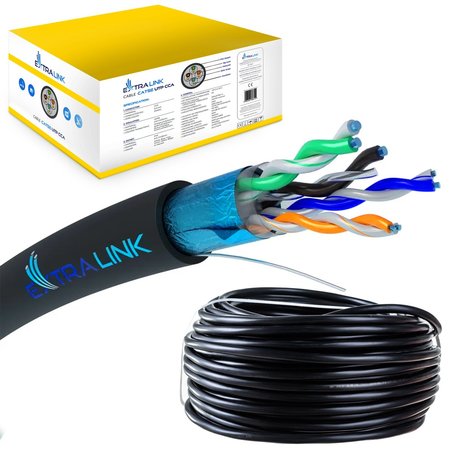 Extralink CAT5E FTP (F/UTP) Outdoor with gel | Twisted pair | 305M