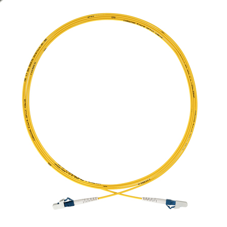 LC/PC-LC/PC  Fiber Patch Cord Simplex OS2 G.652.D 2.0mm 1m LSZH yellow