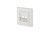 Keystone wall outlet UP 2 port pure white unequipped