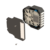 Caja de terminación de rayos DIN | 6 LC de cuatro ángulos | DP1 | OM4 LC/UPC multimodo, violeta