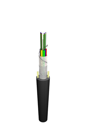 Câble Fibre Optique 288FO (24x12) Flex Tube Conduit SM G.657.A2
