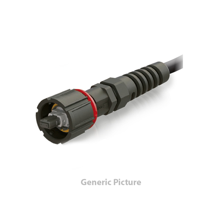 24FO IP-MPO(F)/APC(F) Pre-Terminated Fiber Optic Cable LL 7mm ØTPU 200m